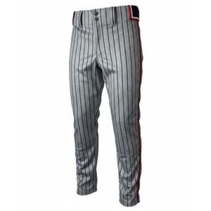 MWT GARB ATHLETICS Baseball Pants Mens 32x33 Pinstripe Open Hem Full Length